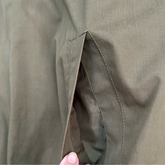 Caribbean Joe Men's Olive Green Spring Weight Jacket, Super Soft Fabric, Size Lg - Picture 9 of 16